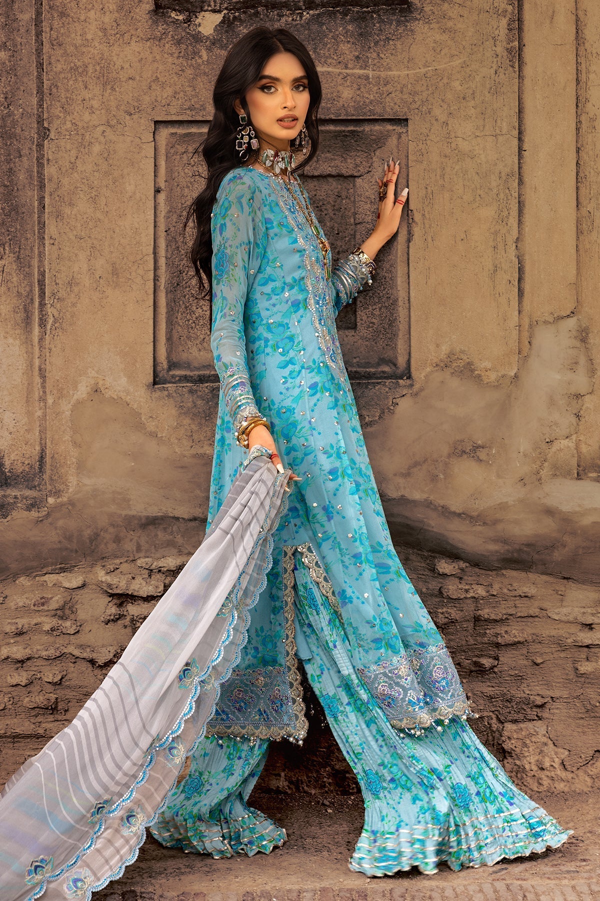 Charizma | Vasl Chiffon Collection | VSL25-10 -  Charizma Ladies Clothes - Original Designer Dress - House of Maryam