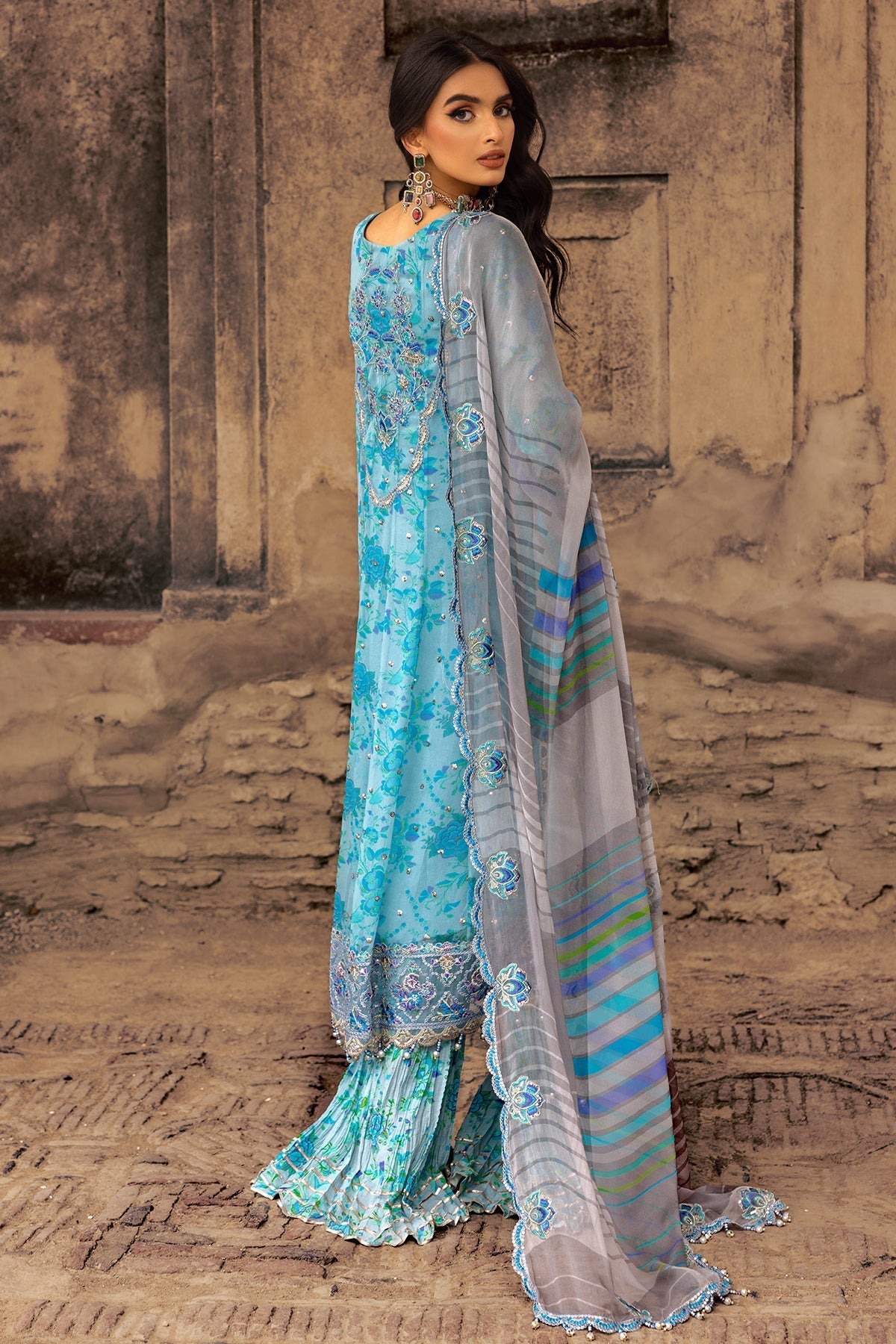 Charizma | Vasl Chiffon Collection | VSL25-10 -  Charizma Ladies Clothes - Original Designer Dress - House of Maryam