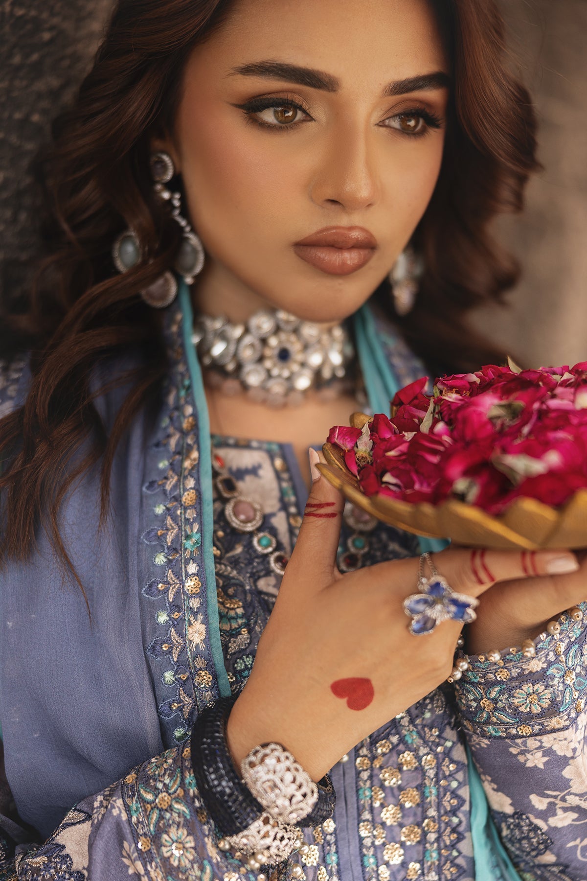 Charizma | Vasl Chiffon Collection | VSL25-07 -  Charzima Ladies Clothes - Original Designer Dress - House of Maryam