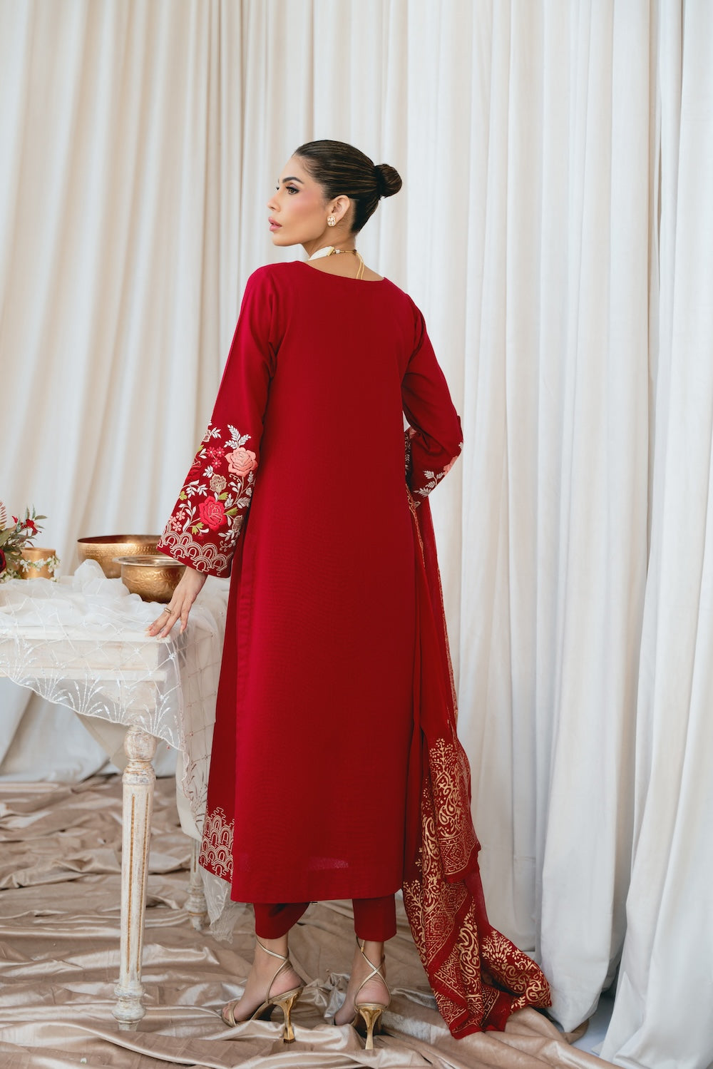 Vintage | Eid Edit 24 | Dilara -  Vintage Luxury - Original Designer Dress - House of Maryam