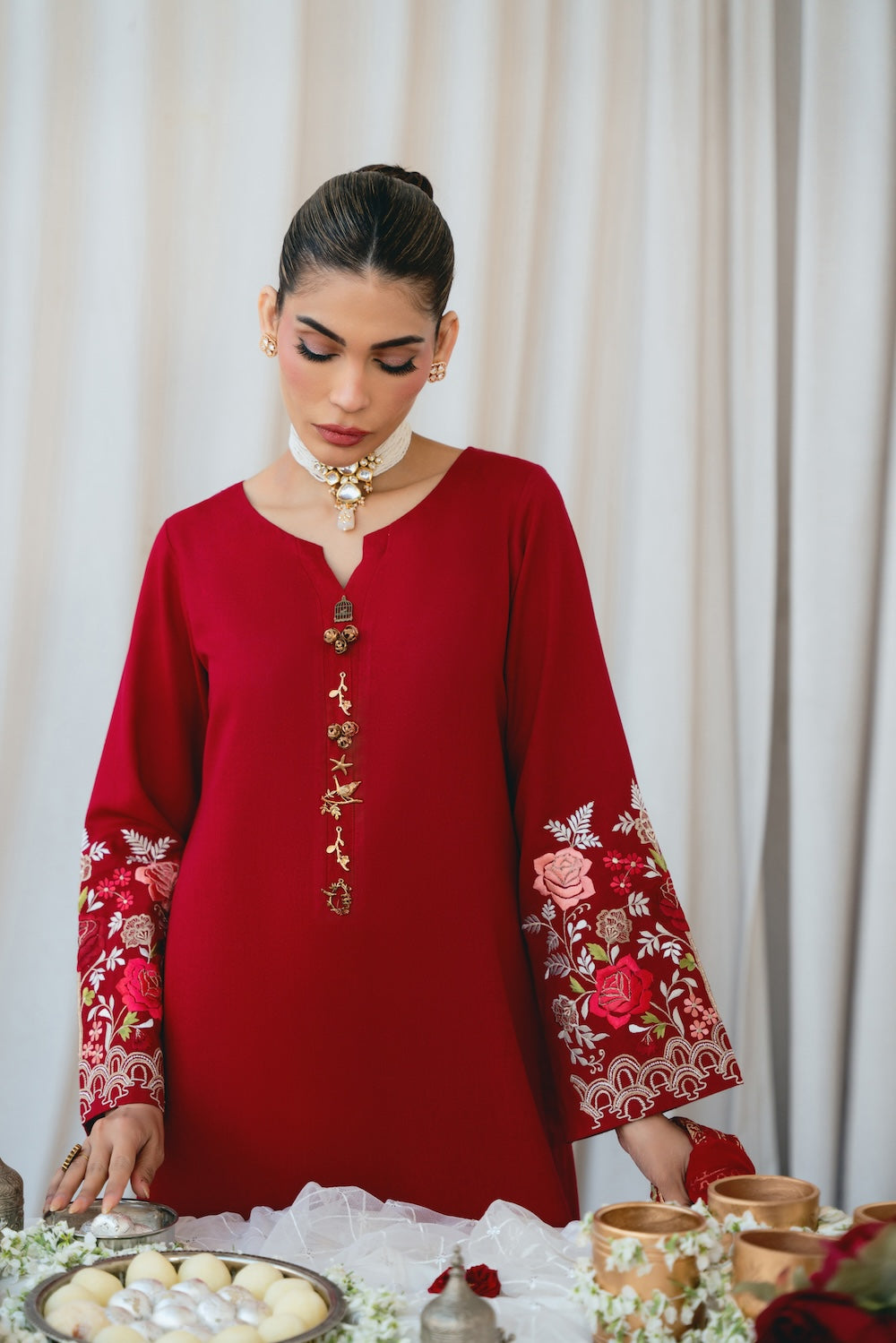 Vintage | Eid Edit 24 | Dilara by Designer Vintage - House of Maryam - Pakistani Designer Ethnic Wear in {{ shop.shopifyCountryName }}
