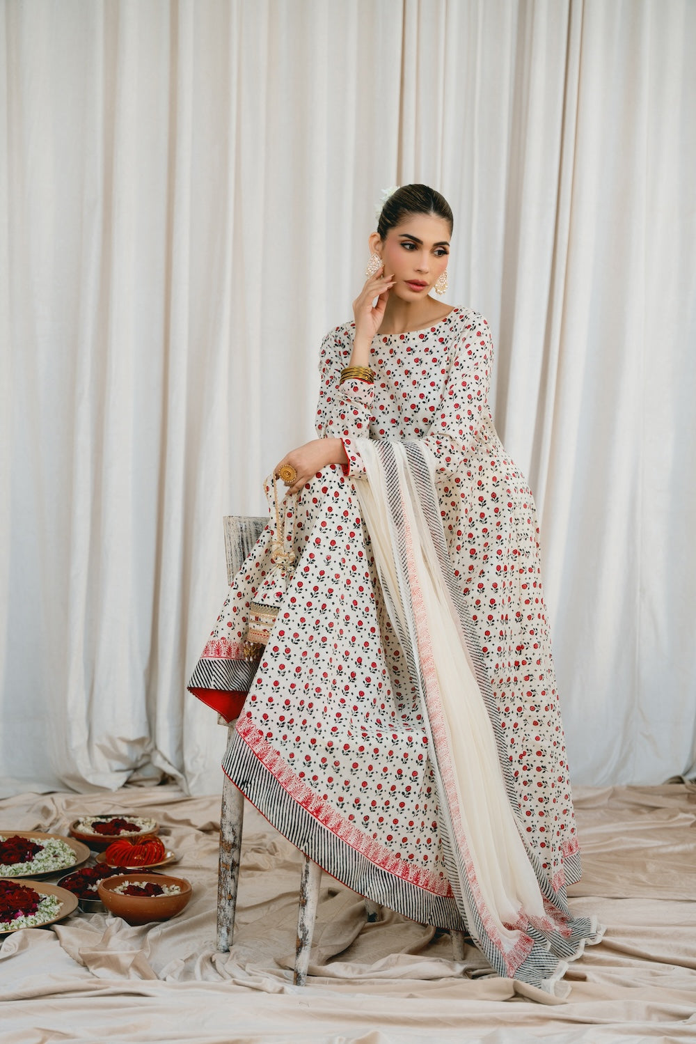 Vintage | Eid Edit 24 | Raania by Designer Vintage - House of Maryam - Pakistani Designer Ethnic Wear in {{ shop.shopifyCountryName }}