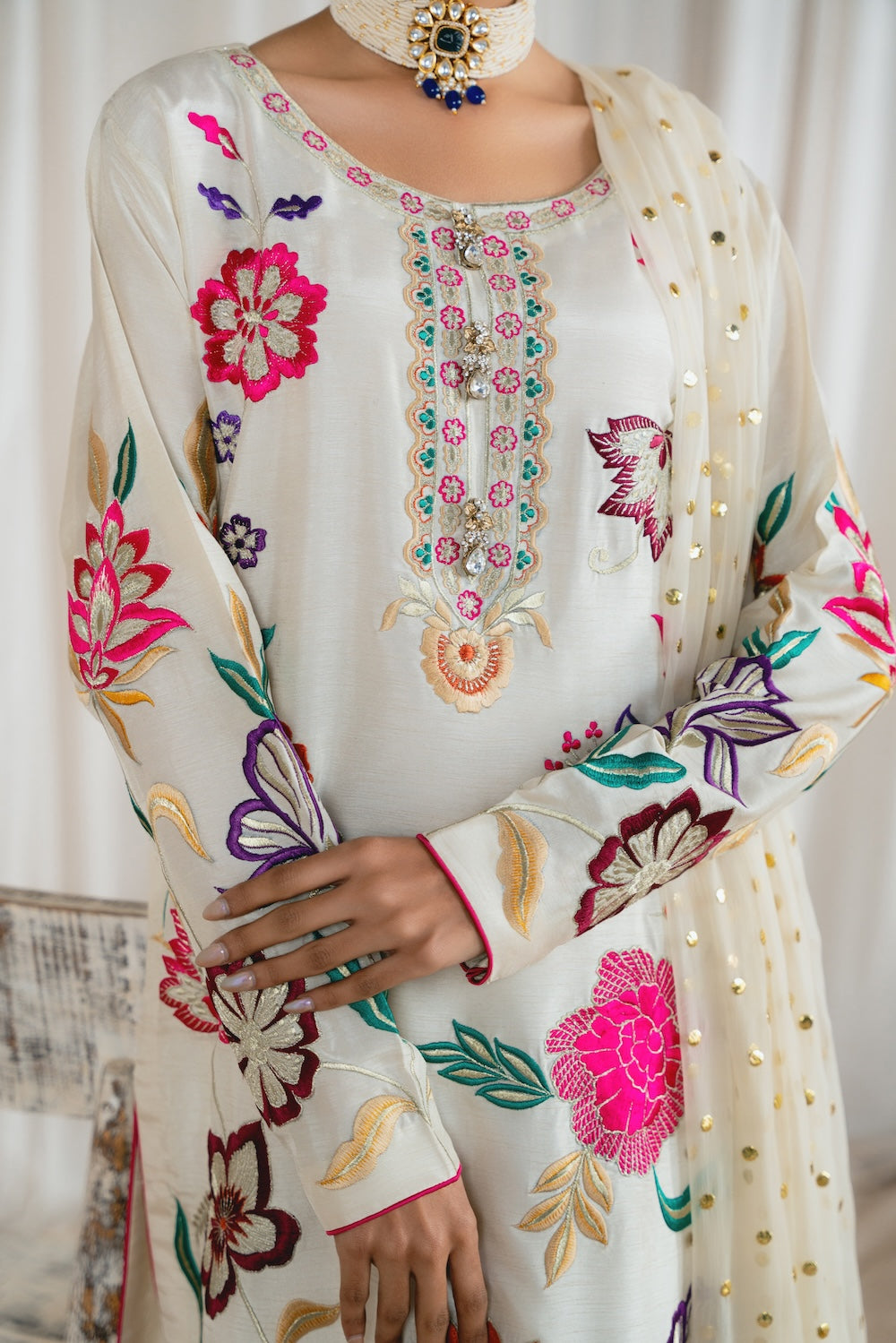 Vintage | Eid Edit 24 | Alisha by Designer Vintage - House of Maryam - Pakistani Designer Ethnic Wear in {{ shop.shopifyCountryName }}