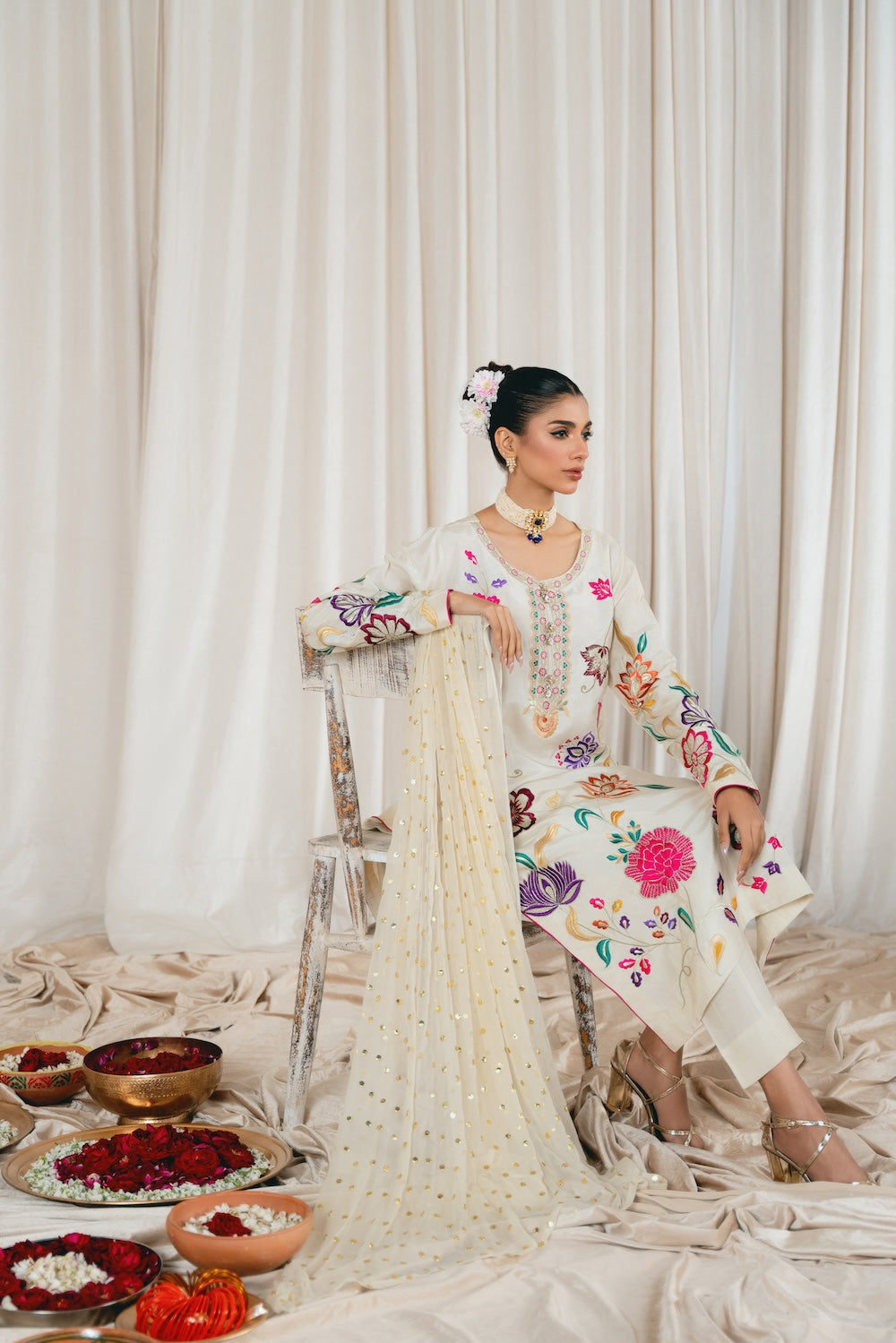 Vintage | Eid Edit 24 | Alisha by Designer Vintage - House of Maryam - Pakistani Designer Ethnic Wear in {{ shop.shopifyCountryName }}