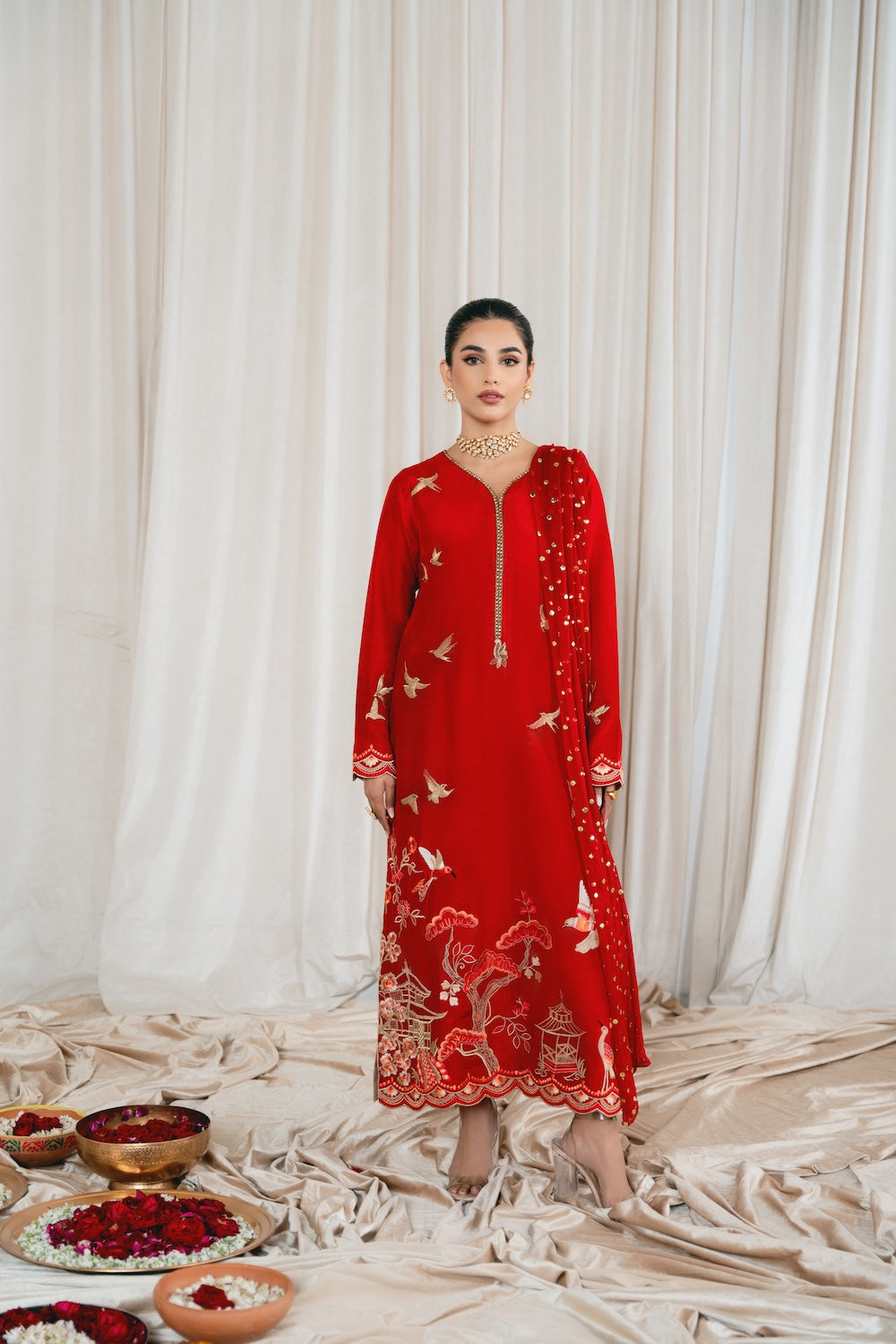 Vintage | Eid Edit 24 | Geet -  Vintage Luxury - Original Designer Dress - House of Maryam