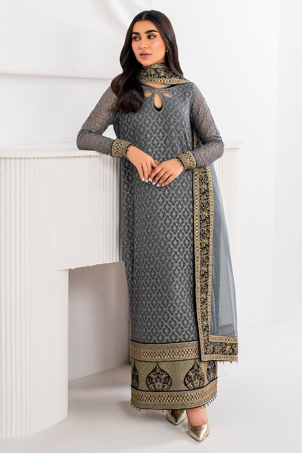 Jazmin | Formals Collection | CHIFFON UC-3058 -  Jazmin Formal - Original Designer Dress - House of Maryam