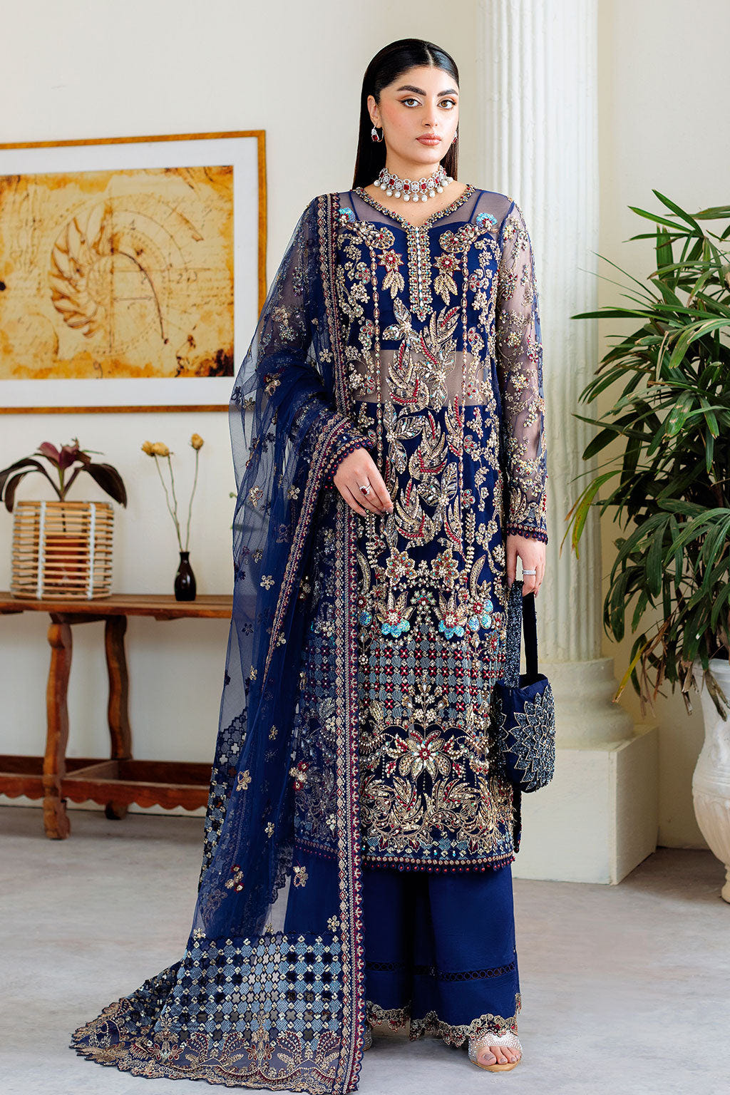 Ramsha | Luxury Wedding Collection |H-507 -  Ramsha Ladies Clothes - Original Designer Dress - House of Maryam