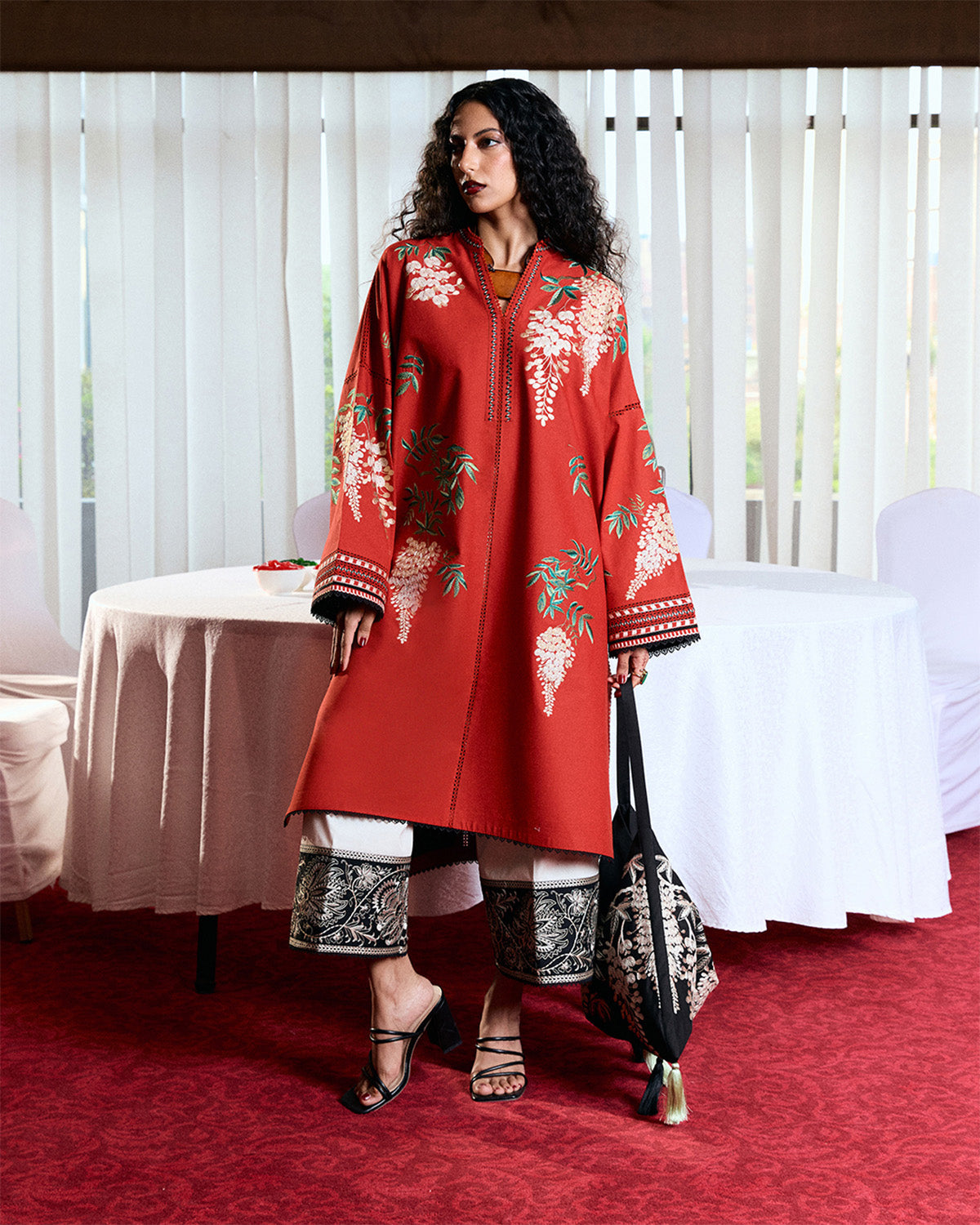 Jugnu | Summer Pret 25 | Lina -  Jugnu Ladies Clothes - Original Designer Dress - House of Maryam