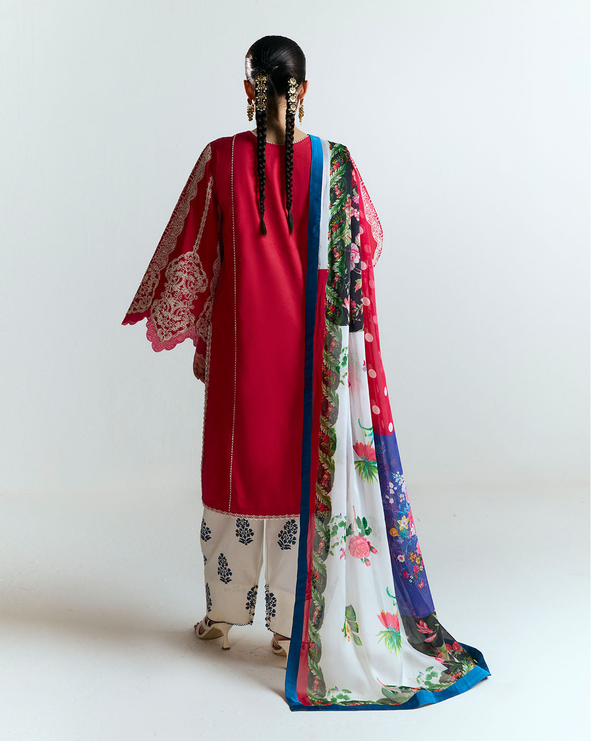 Jugnu | SS 25 |  Ahiti -  JU Ladies Clothes - Original Designer Dress - House of Maryam