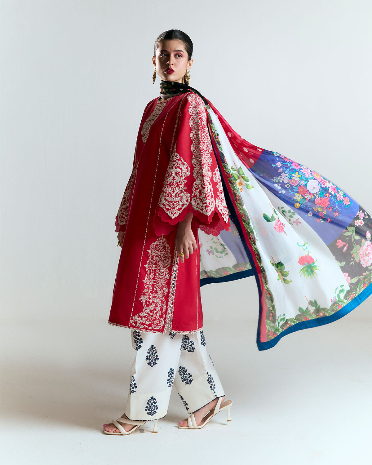 Jugnu | SS 25 |  Ahiti -  JU Ladies Clothes - Original Designer Dress - House of Maryam