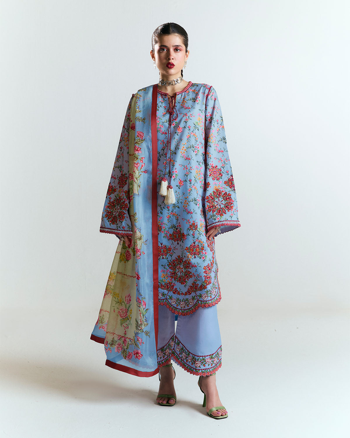 Jugnu | SS 25 |  Nyami -  Jugnu Ladies Clothes - Original Designer Dress - House of Maryam