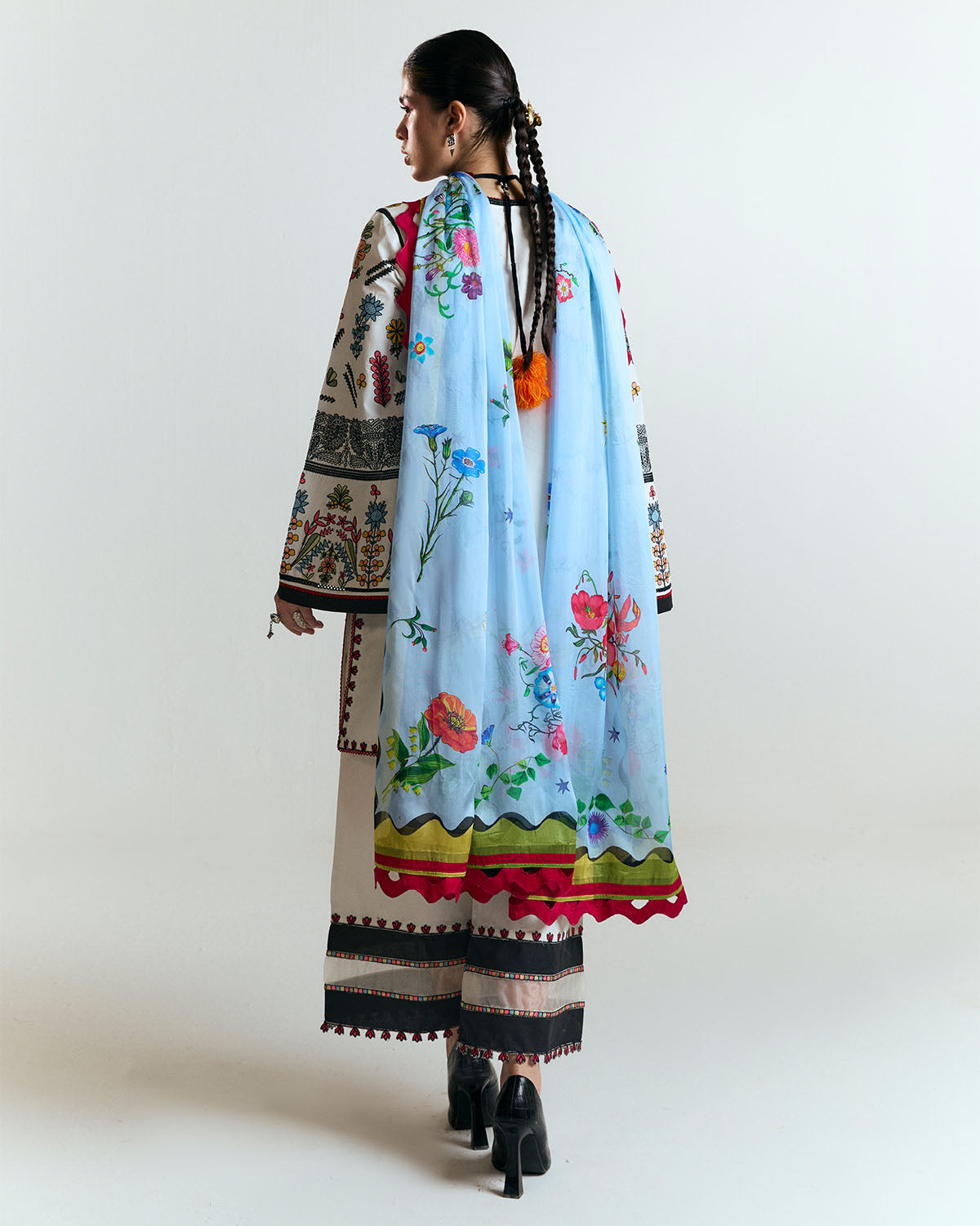 Jugnu | SS 25 |  Tiya -  Jugnu Ladies Clothes - Original Designer Dress - House of Maryam