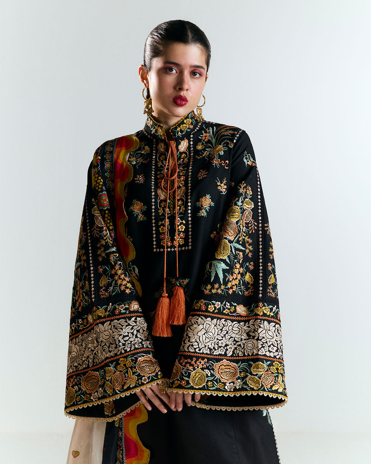 Jugnu | SS 25 |  Gulbar -  Jugnu Ladies Clothes - Original Designer Dress - House of Maryam