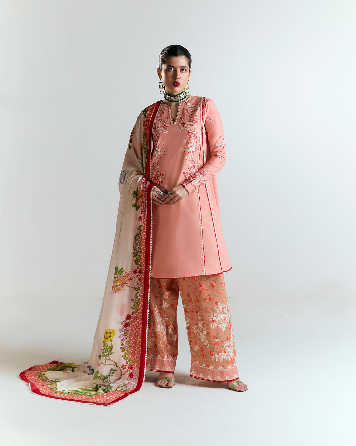 Jugnu | SS 25 |  Bahar -  Jugnu Ladies Clothes - Original Designer Dress - House of Maryam