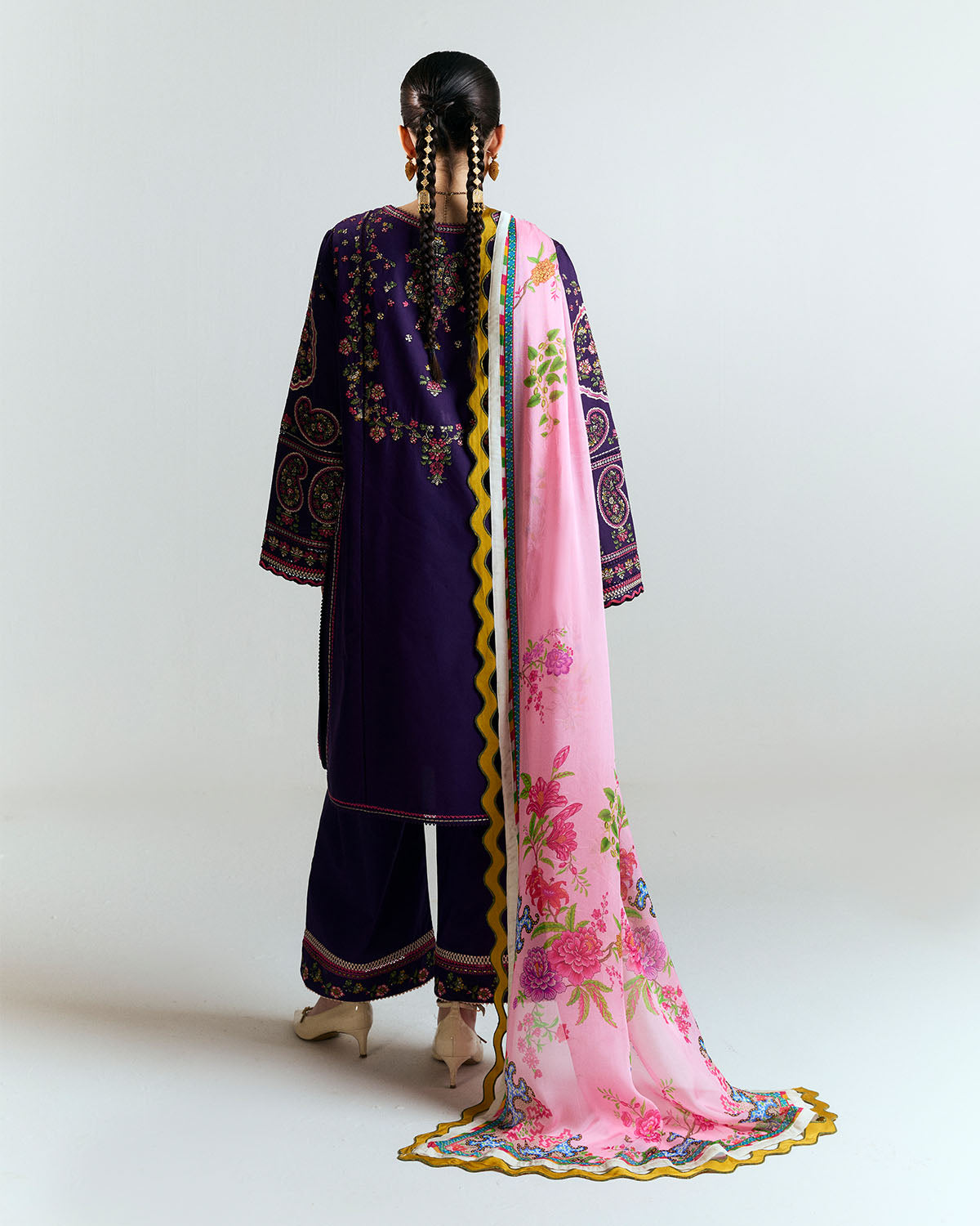 Jugnu | SS 25 | Sagar -  Jugnu Ladies Clothes - Original Designer Dress - House of Maryam