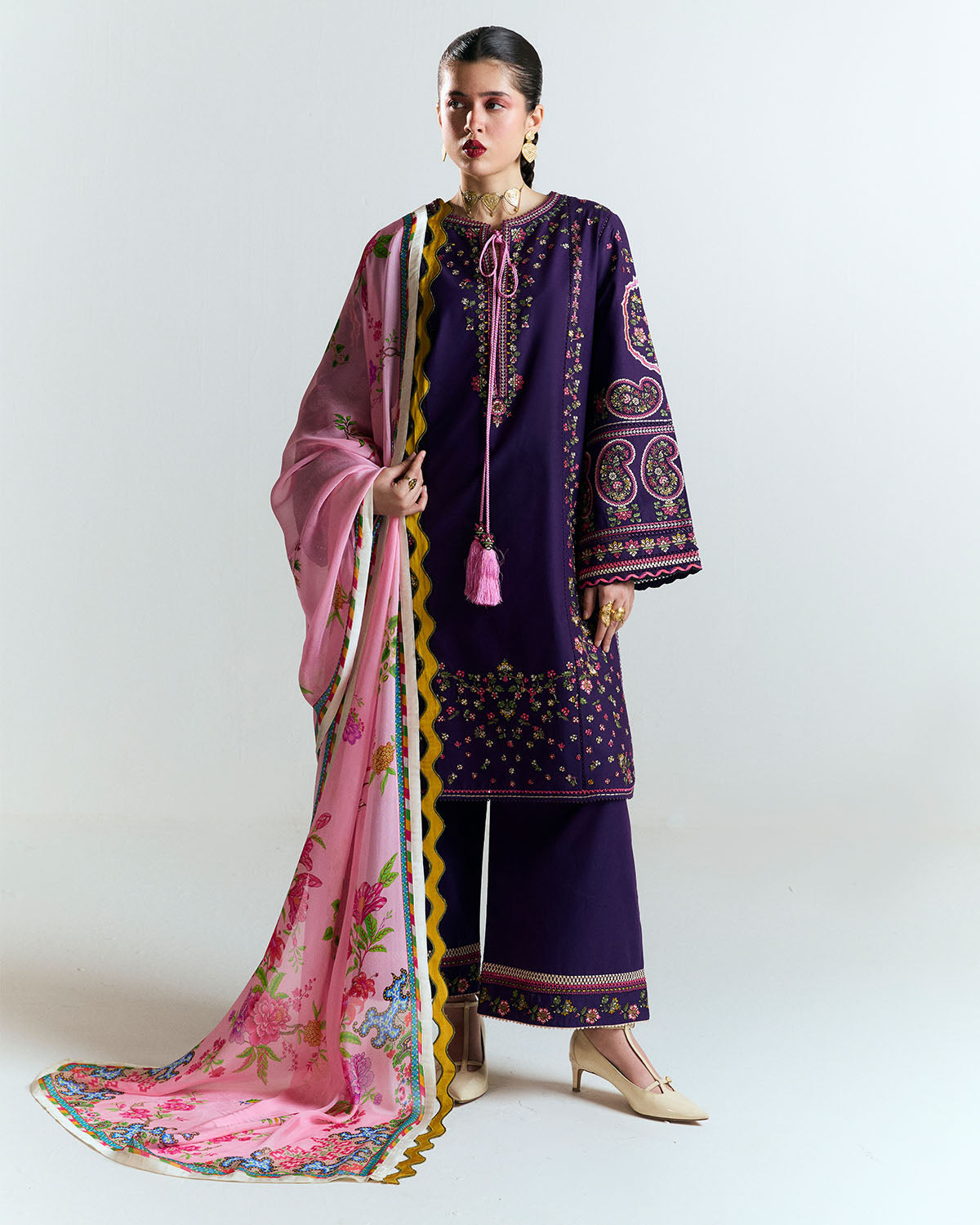 Jugnu | SS 25 | Sagar -  Jugnu Ladies Clothes - Original Designer Dress - House of Maryam