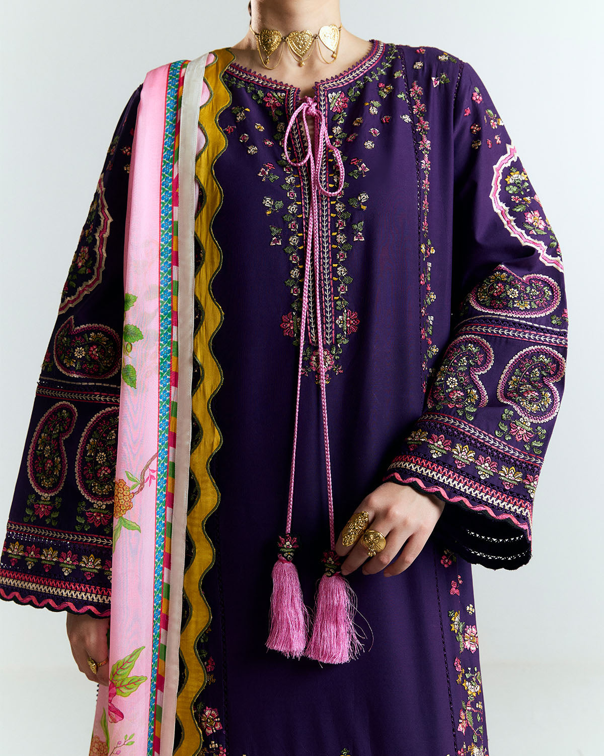 Jugnu | SS 25 | Sagar -  Jugnu Ladies Clothes - Original Designer Dress - House of Maryam