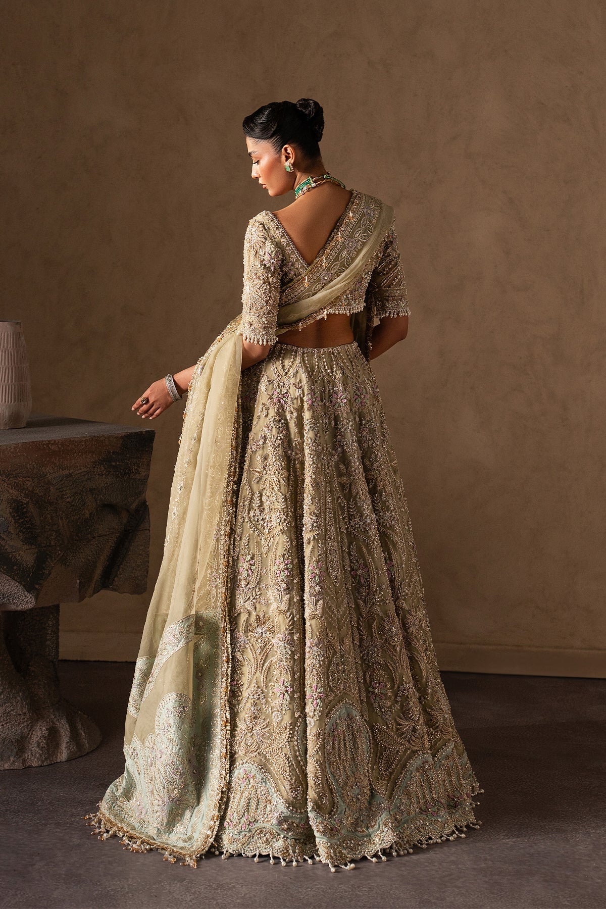 Afrozeh | The Brides Edit 26' | Evline-3