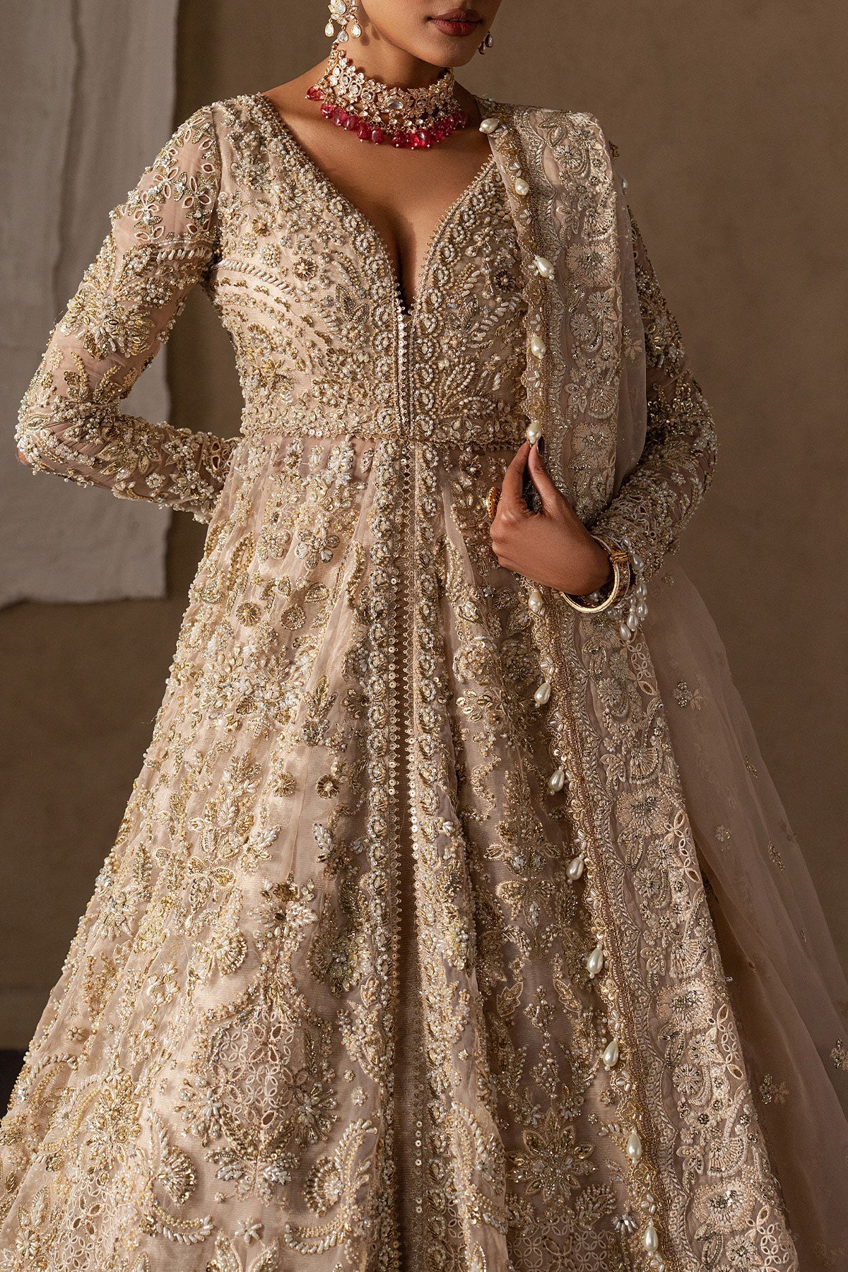 Afrozeh | The Brides Edit 26' | Catarine-4
