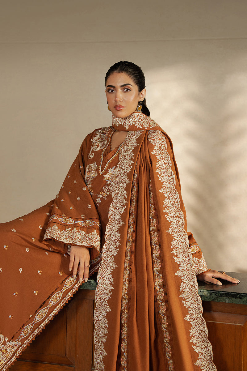 Afrozeh Bresca rust karandi suit, photo 4