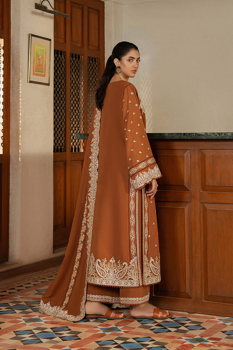 Afrozeh Bresca rust karandi suit, photo 2