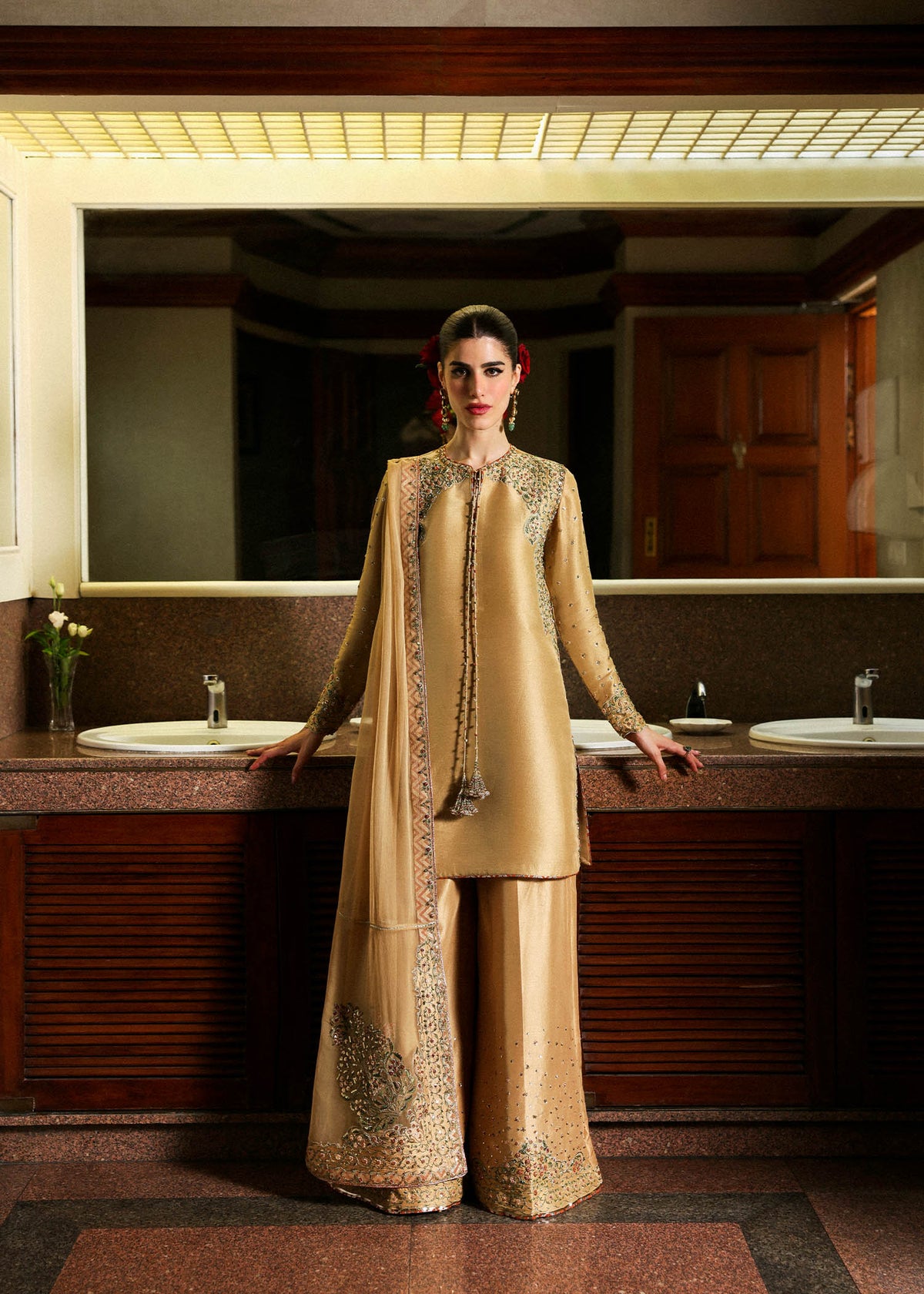 Hussain Rehar I The Scent Luxury Pret 25 I Delune -  Hussain Rehar Ladies Clothes - Original Designer Dress - House of Maryam