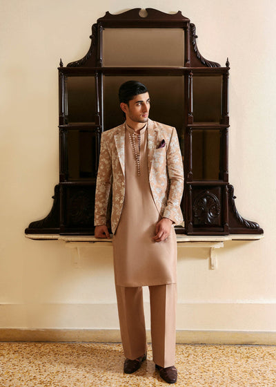 Hussain Rehar I The Scent Luxury Pret 25 I Sole -  Hussain Rehar MensWear - Original Designer Dress - House of Maryam