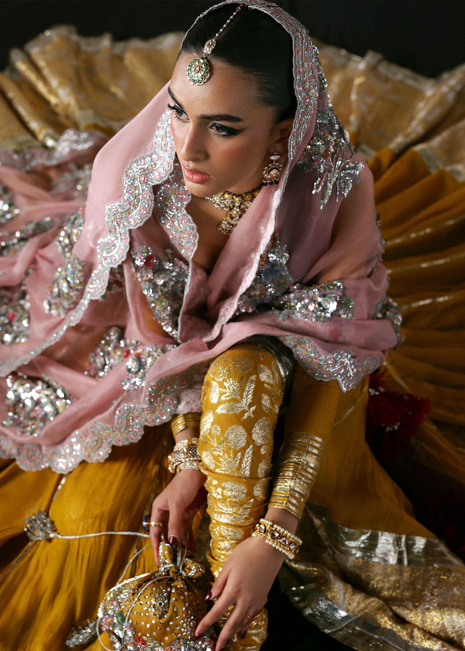 Hussain Rehar I Dilruba Bridals | Elika -  Hussain Rehar Ladies Clothes - Original Designer Dress - House of Maryam