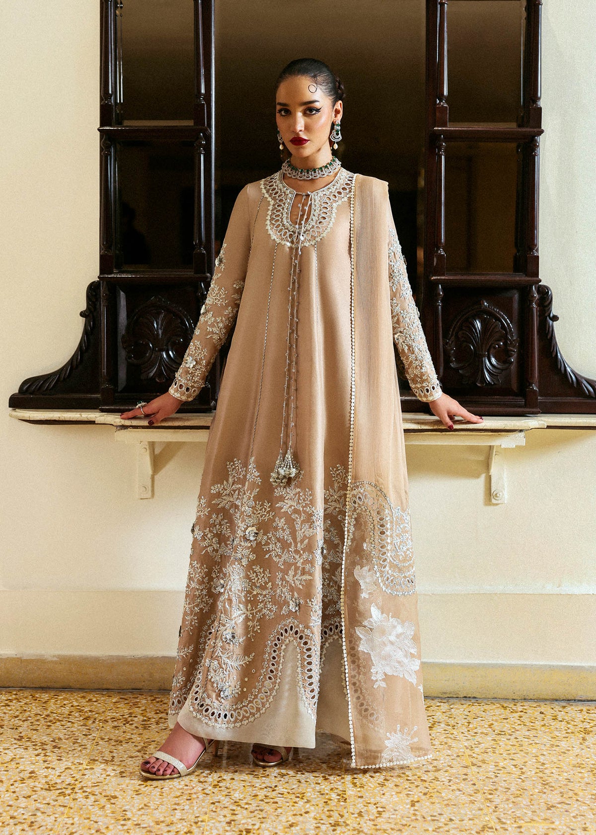 Hussain Rehar I The Scent Luxury Pret 25 I Aeris -  Hussain Rehar Ladies Clothes - Original Designer Dress - House of Maryam
