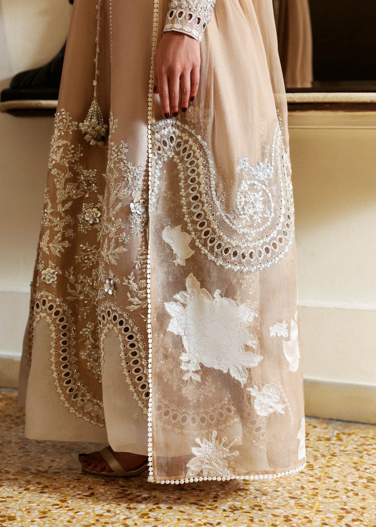 Hussain Rehar I The Scent Luxury Pret 25 I Aeris -  Hussain Rehar Ladies Clothes - Original Designer Dress - House of Maryam