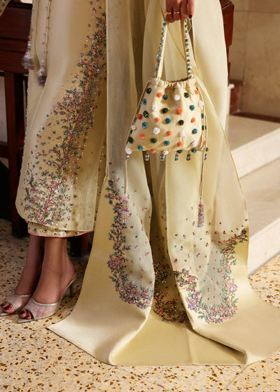 Hussain Rehar I The Scent Luxury Pret 25 I Ciel -  Hussain Rehar Ladies Clothes - Original Designer Dress - House of Maryam