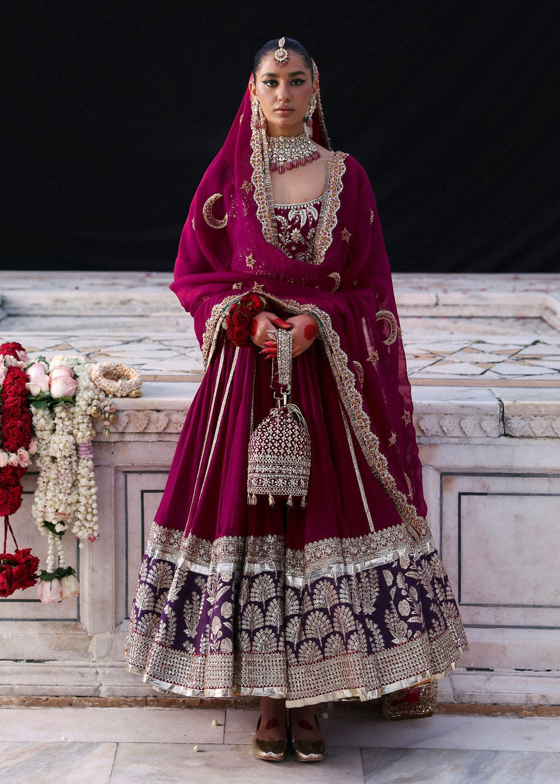 Hussain Rehar I Dilruba Bridals | Atash -  Hussain Rehar Ladies Clothes - Original Designer Dress - House of Maryam