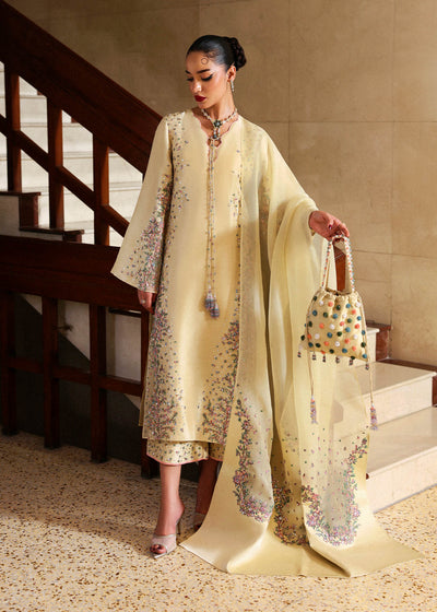 Hussain Rehar I The Scent Luxury Pret 25 I Ciel -  Hussain Rehar Ladies Clothes - Original Designer Dress - House of Maryam