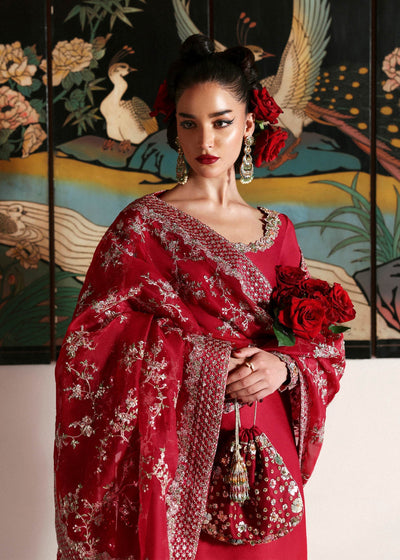 Hussain Rehar I The Scent Luxury Pret 25 I Zephira -  Hussain Rehar Ladies Clothes - Original Designer Dress - House of Maryam