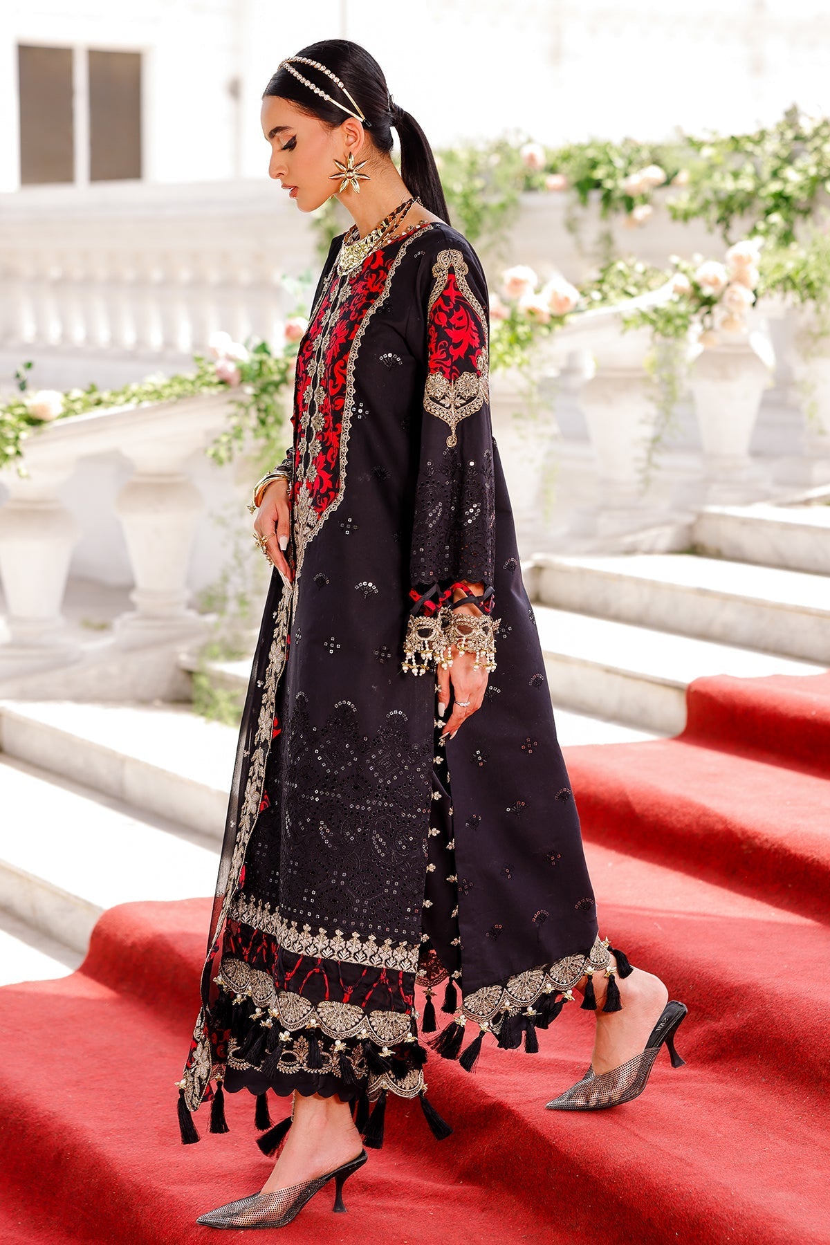Charizma | Tabeer Lawn Vol 25 | CT5-09 -  Charizma Ladies Clothes - Original Designer Dress - House of Maryam