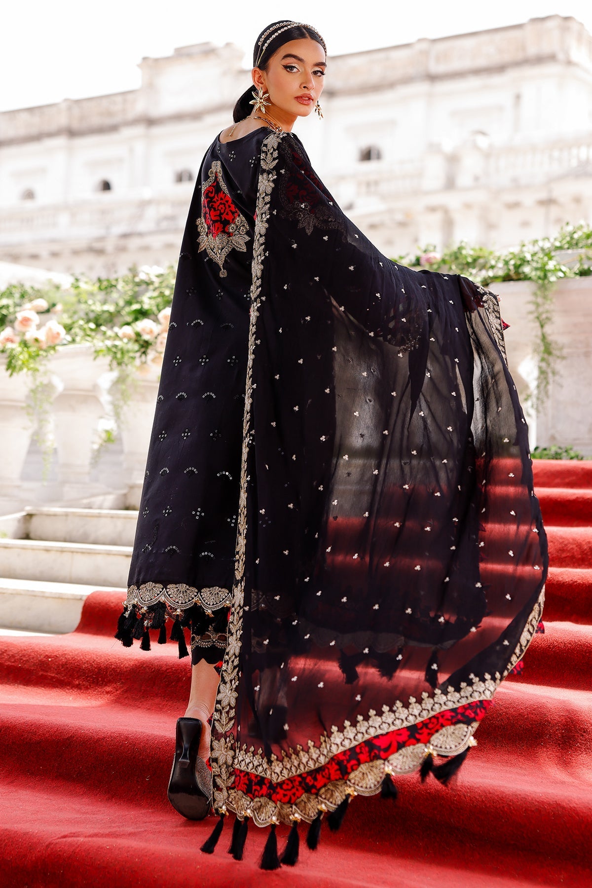 Charizma | Tabeer Lawn Vol 25 | CT5-09 -  Charizma Ladies Clothes - Original Designer Dress - House of Maryam
