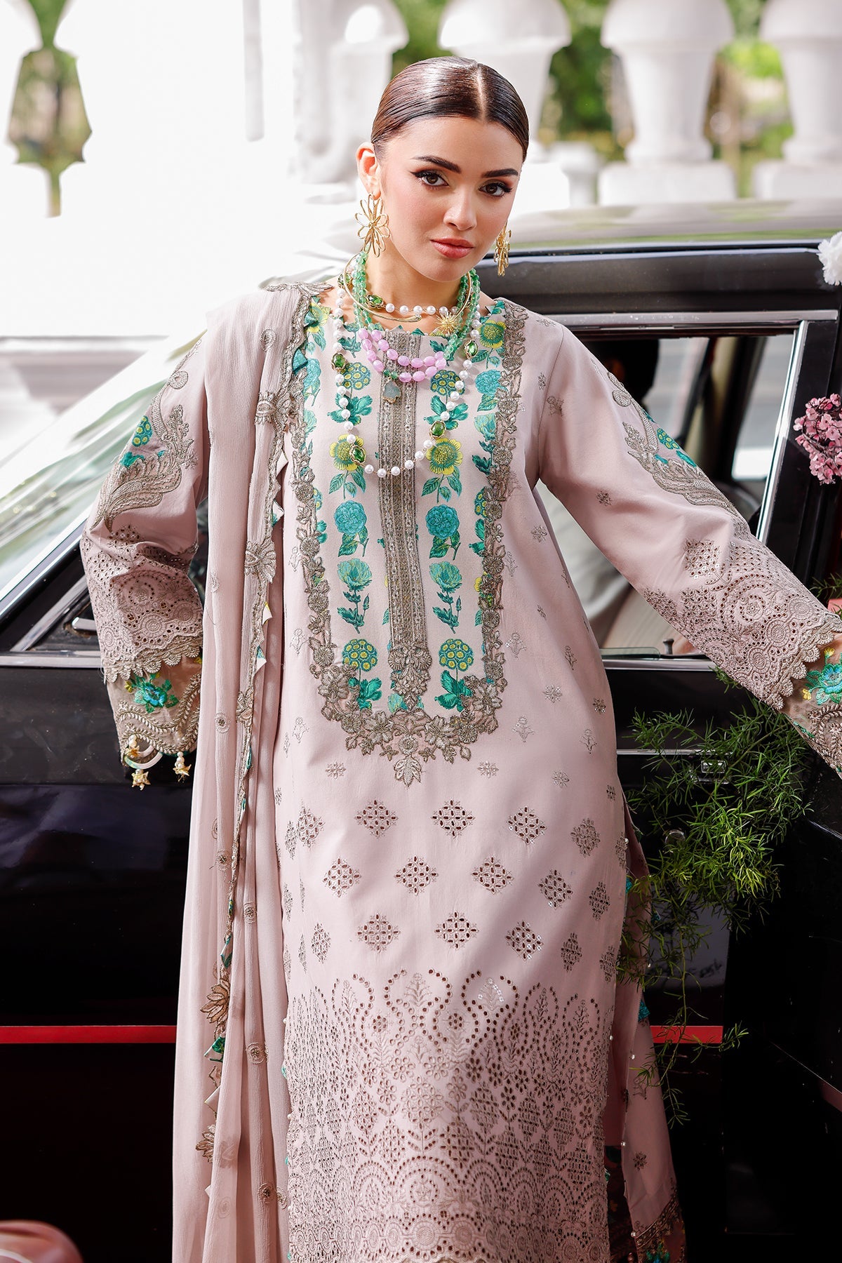 Charizma | Naranji Lawn 25 | CT5-16 -  Charzima Ladies Clothes - Original Designer Dress - House of Maryam
