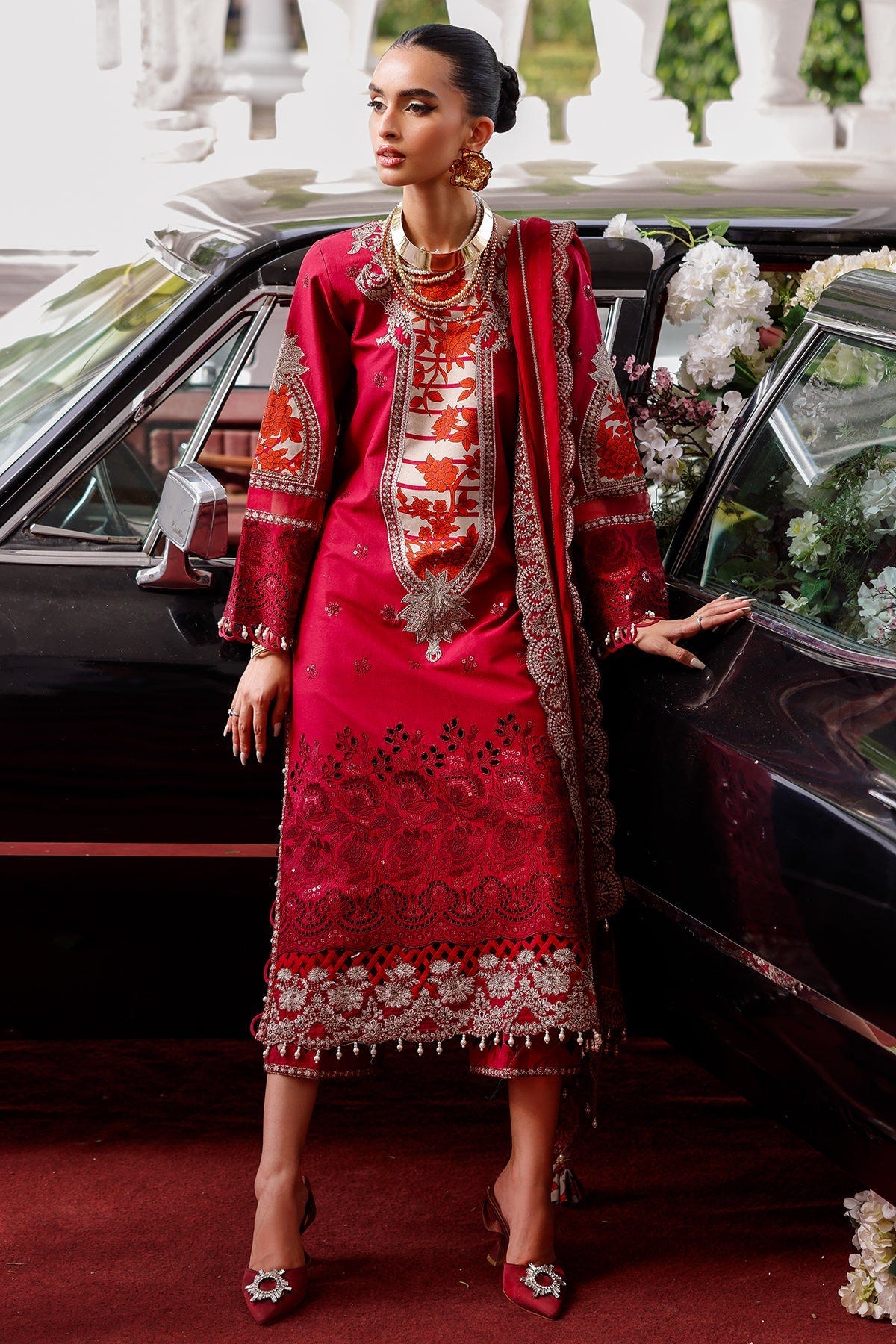 Charizma | Tabeer Lawn Vol 25 | CT5-12 -  Charizma Ladies Clothes - Original Designer Dress - House of Maryam