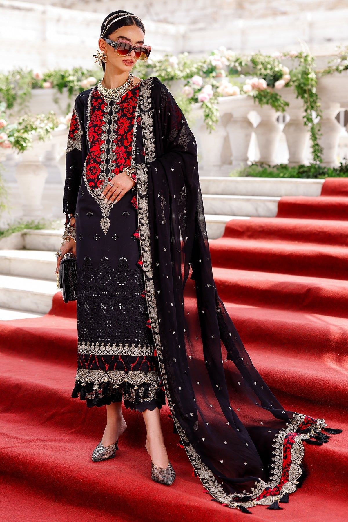 Charizma | Tabeer Lawn Vol 25 | CT5-09 -  Charizma Ladies Clothes - Original Designer Dress - House of Maryam