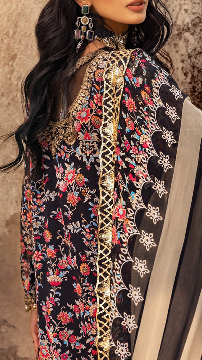 Charizma | Vasl Chiffon Collection | VSL25-09 -  Charizma Ladies Clothes - Original Designer Dress - House of Maryam