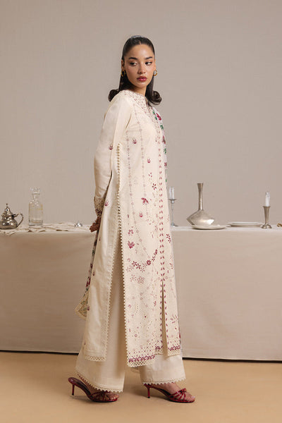 Afrozeh Blanche white lawn suit, photo 4