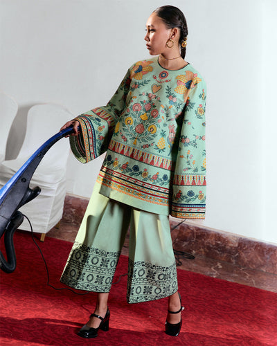 Jugnu | Summer Pret 25 | Dina -  Jugnu Ladies Clothes - Original Designer Dress - House of Maryam