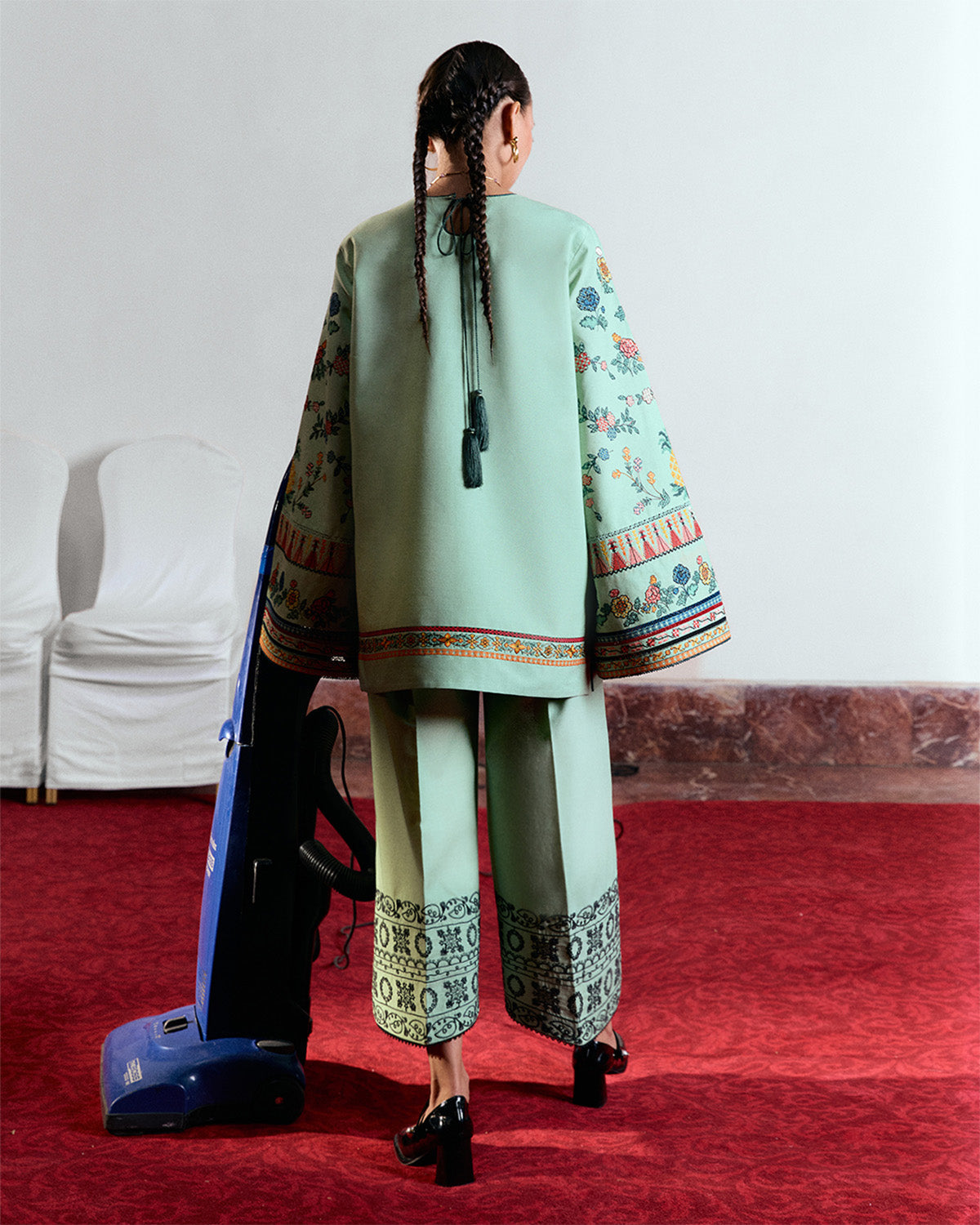 Jugnu | Summer Pret 25 | Dina -  Jugnu Ladies Clothes - Original Designer Dress - House of Maryam