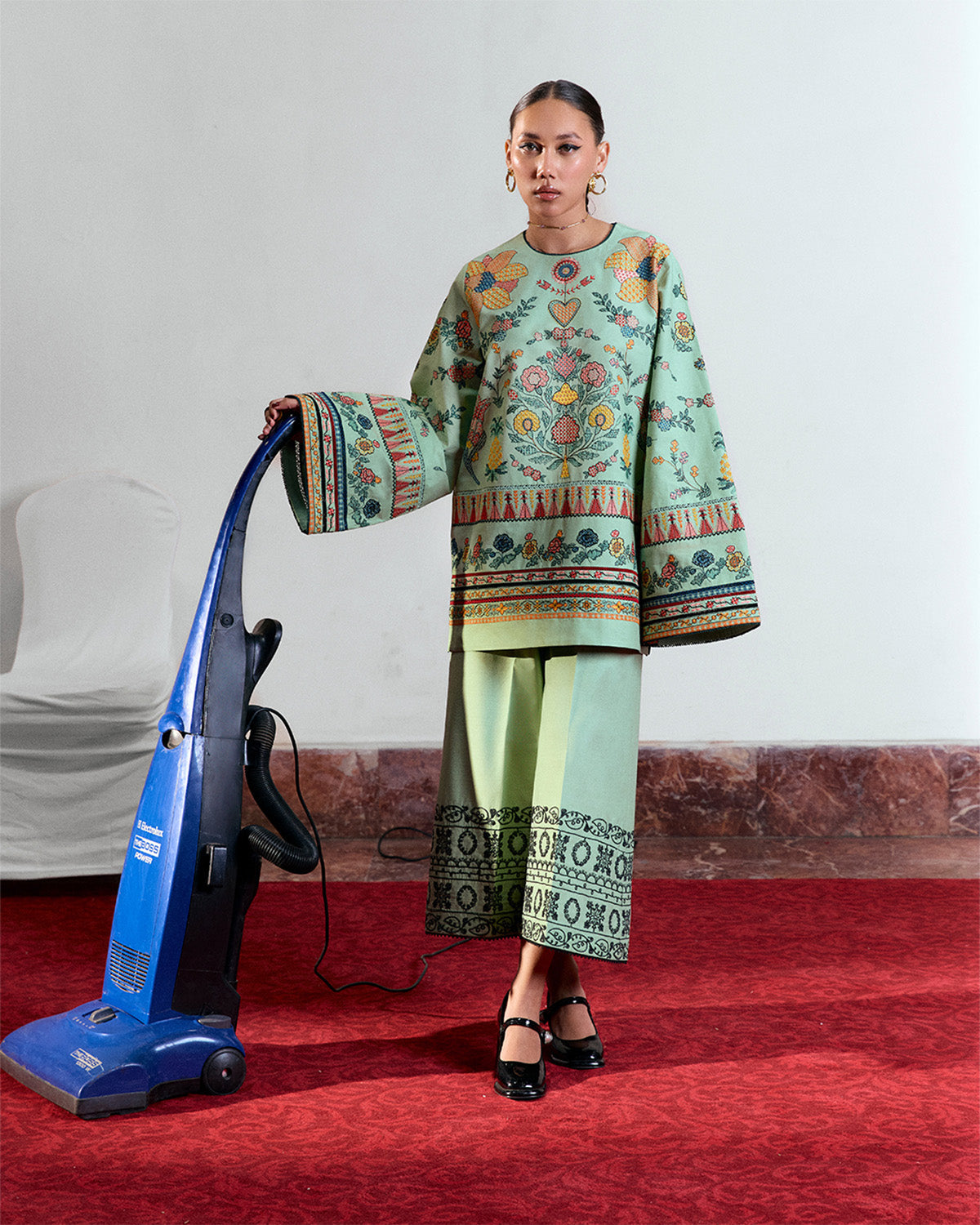 Jugnu | Summer Pret 25 | Dina -  Jugnu Ladies Clothes - Original Designer Dress - House of Maryam