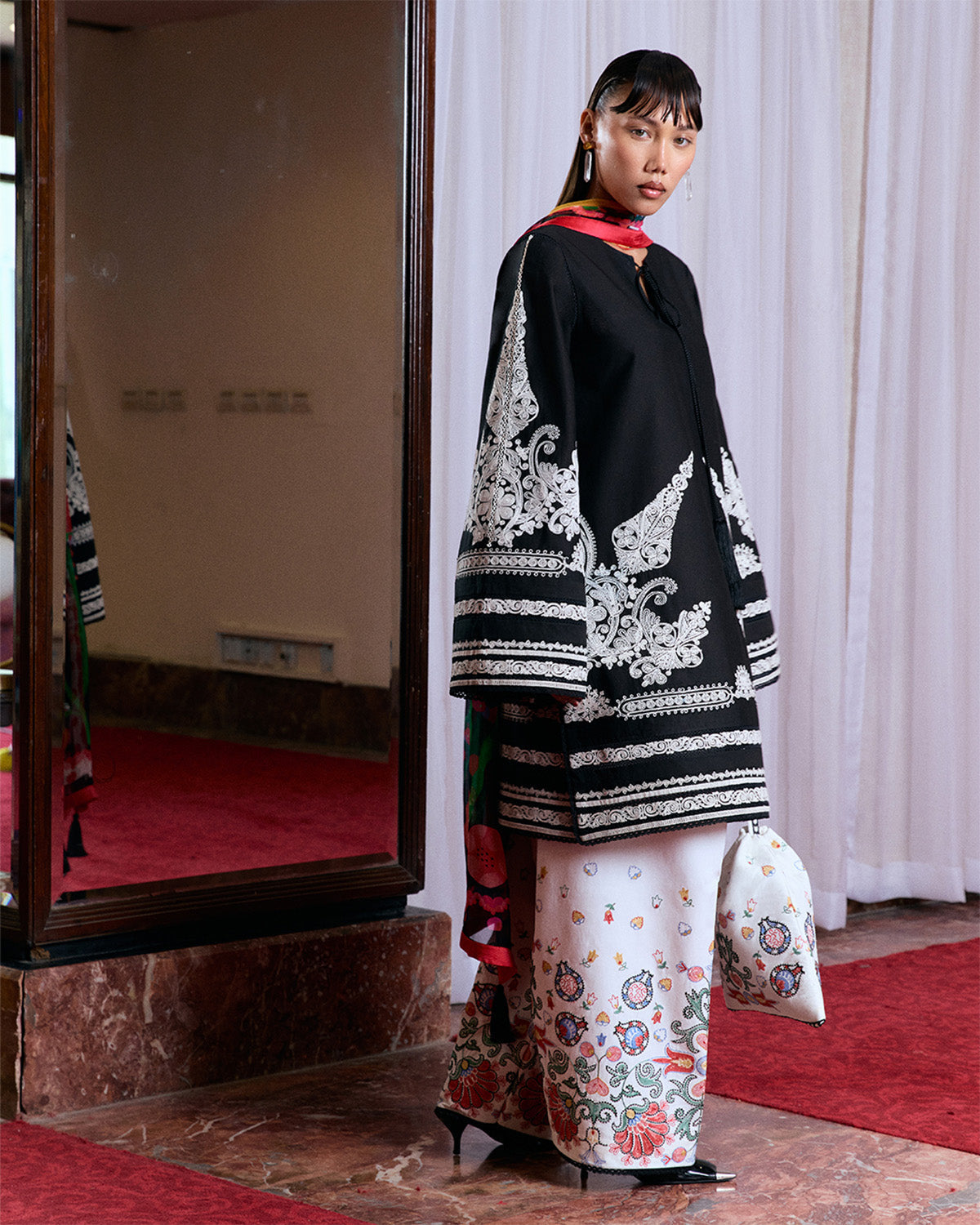 Jugnu | Summer Pret 25 | Liraz -  Jugnu Ladies Clothes - Original Designer Dress - House of Maryam