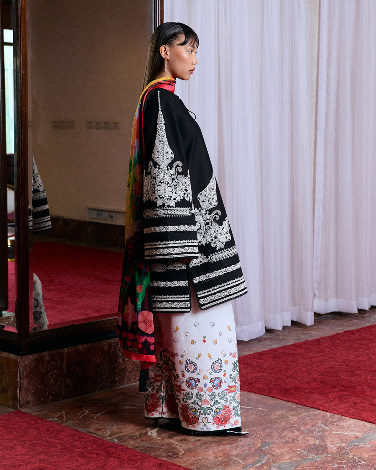 Jugnu | Summer Pret 25 | Liraz -  Jugnu Ladies Clothes - Original Designer Dress - House of Maryam