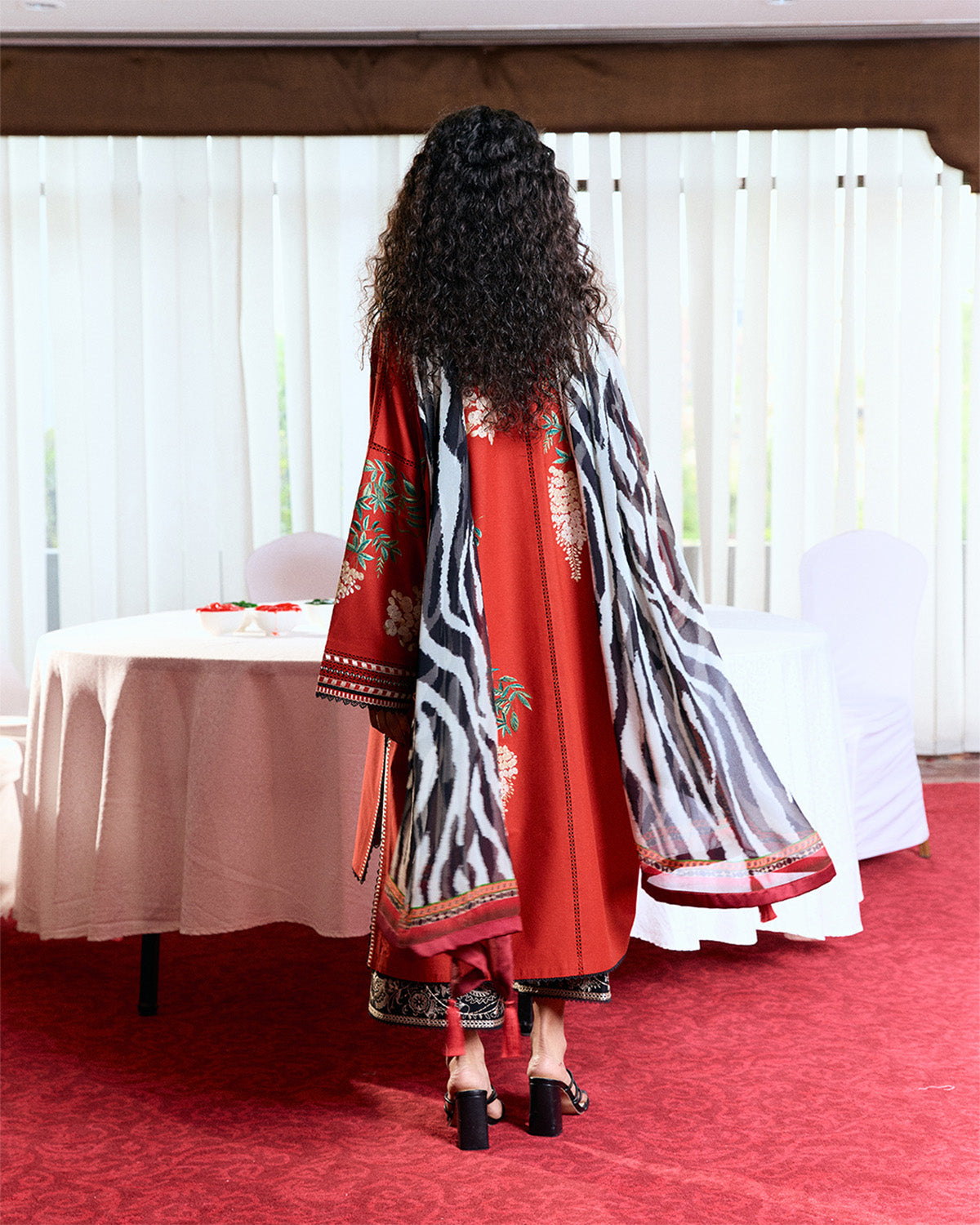 Jugnu | Summer Pret 25 | Lina -  Jugnu Ladies Clothes - Original Designer Dress - House of Maryam