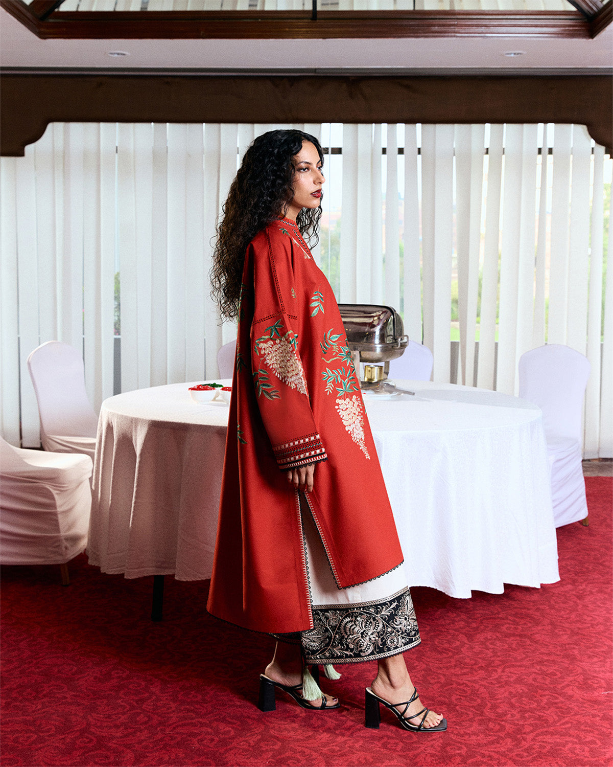 Jugnu | Summer Pret 25 | Lina -  Jugnu Ladies Clothes - Original Designer Dress - House of Maryam