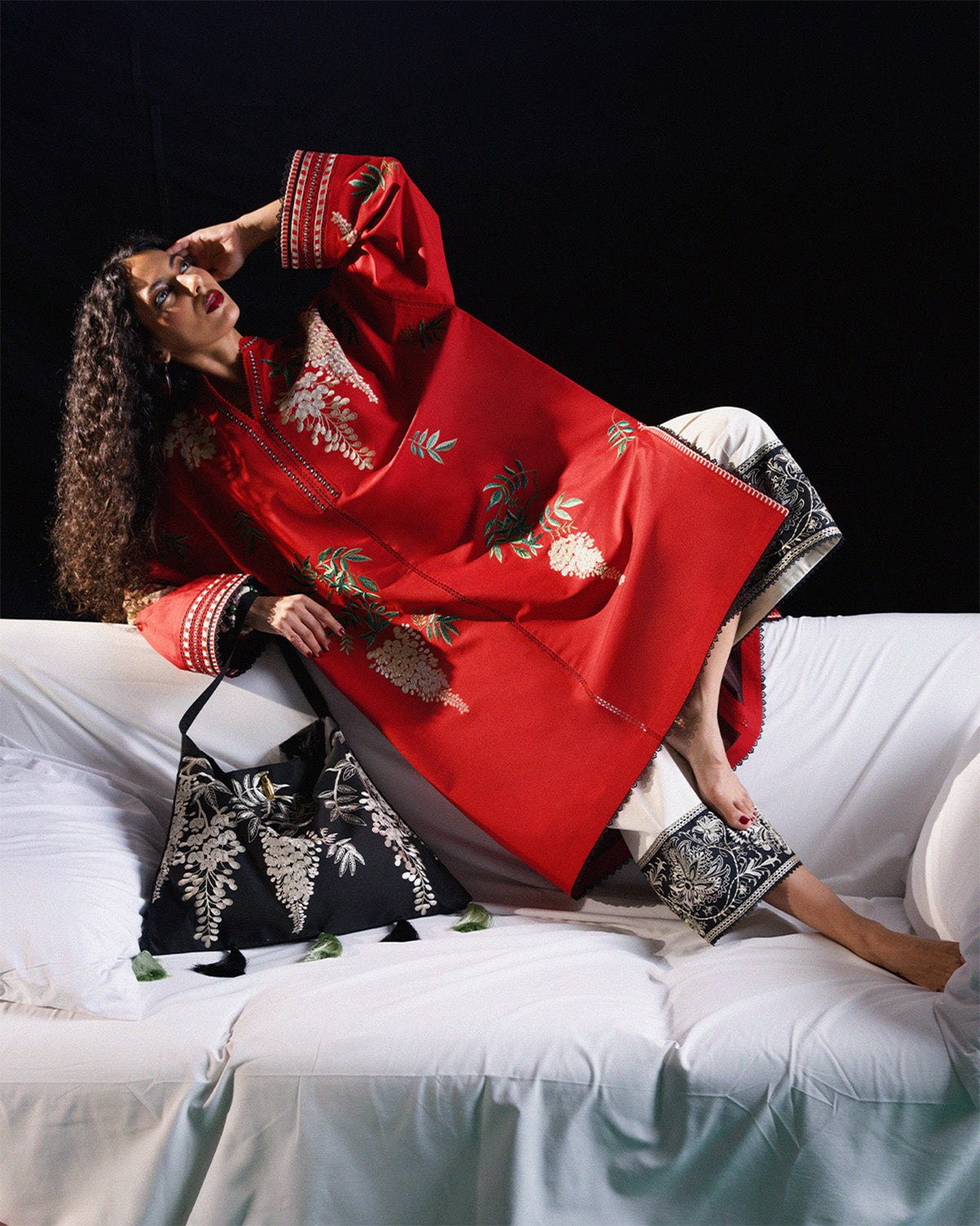 Jugnu | Summer Pret 25 | Lina -  Jugnu Ladies Clothes - Original Designer Dress - House of Maryam