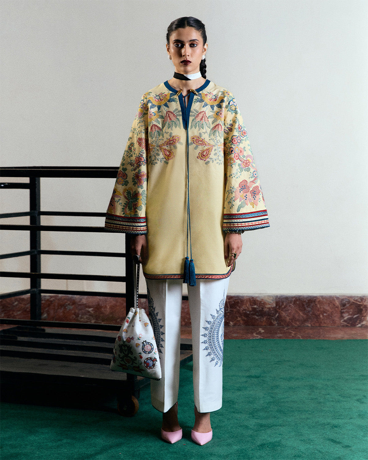 Jugnu | Summer Pret 25 | Yavani -  Jugnu Ladies Clothes - Original Designer Dress - House of Maryam